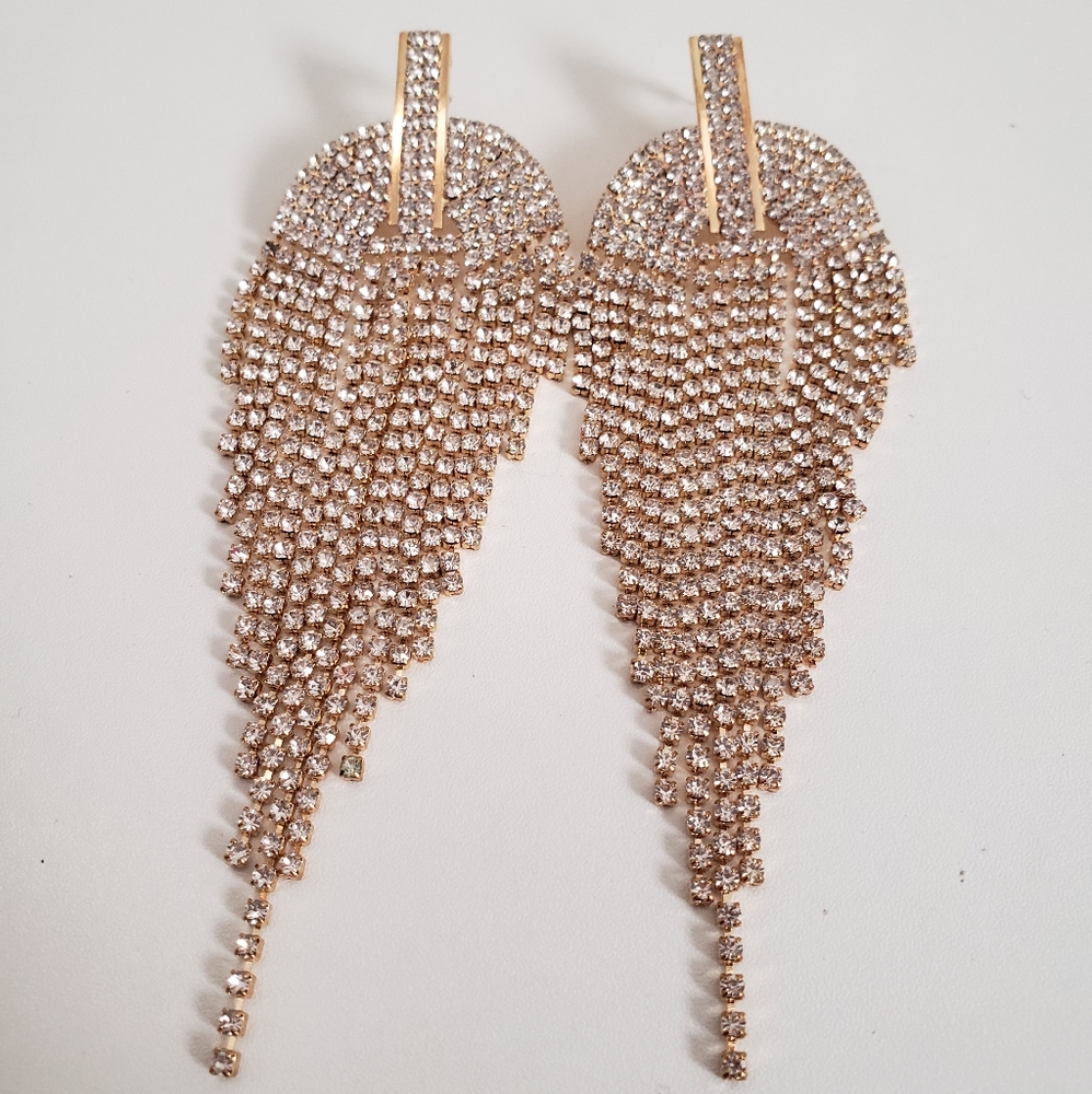Angel wings earrings